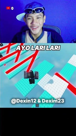 Dexin Ganteng Ditantang Tower Laser Dengan Lagu Aneh 😅🔥