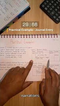 JOURNAL ENTRY| PRACTICAL EXAMPLES