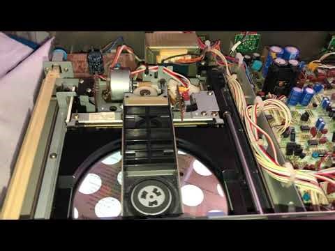 How to diagnose CD charging/discharging. SONY CDP-102