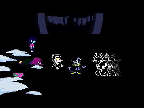 What if Jevil and Spamton helped Kris in the Roaring Knight fight?