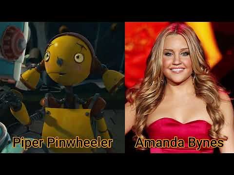 Character and Voice Actor - Robots - Piper Pinwheeler - Amanda Bynes