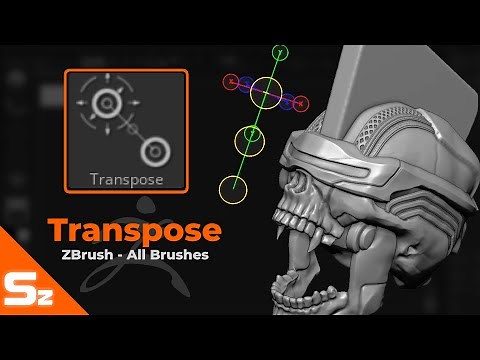 Transpose: ZBrush All Brushes