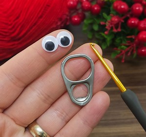 260K views · 4.2K reactions | wow..I prepare Christmas gifts with a pull ring. you will love this #crochet #knitting | Aslı ile sanatsal tasarımlar | Facebook