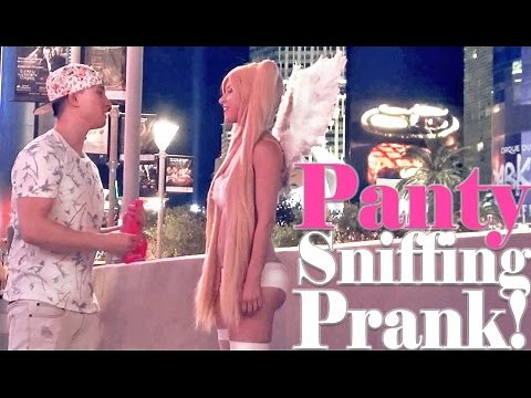 CREEPY PANTY SNIFFING PRANK!!!
