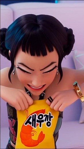 "JOY(조이) X 농심 새우깡 | K-POP 데몬헌터스 & 사자보이즈 콜라보 광고 🎬 ‘한입의 중독, 새우깡처럼!’"
