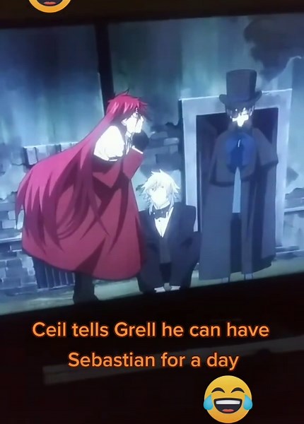 Grell's One Day with Sebastian | Black Butler Scene