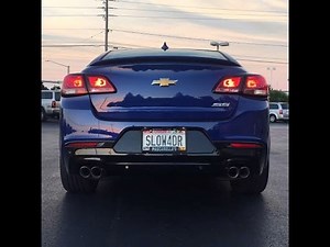 2016 Chevrolet SS Sedan Bi-Modal Exhaust