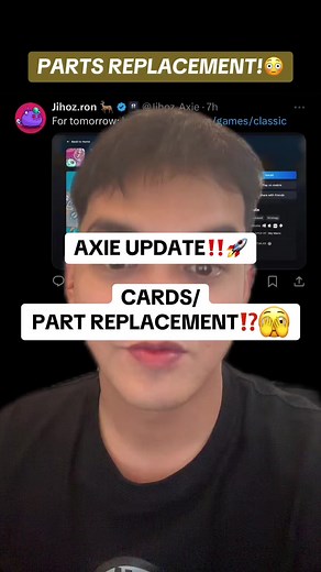 Axie Infinity Update: Cards and Parts Replacement Explained