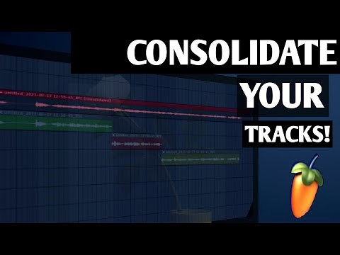 How to consolidate/join your audio clips in FL studio(very easy).
