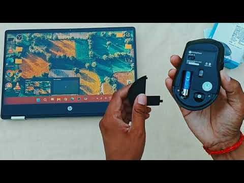 hp m310 dual mode mouse unboxing and review