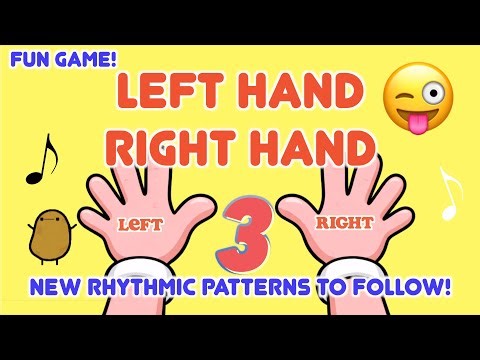 Left hand - Right hand - SILLY FACE! Fun classroom brain break activity. Follow the rhythm!