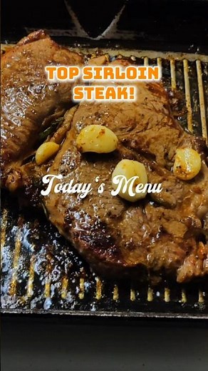 Top sirloin steak! 🥩#steak #sirloinsteak #meat #foodporn#foodie