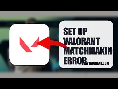 How To Set Up Valorant Matchmaking Error 2025 (STEP BY STEP) (2026)
