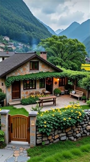 Most Refreshing Green Home Exterior Design 🌱 Modern Nature Living House