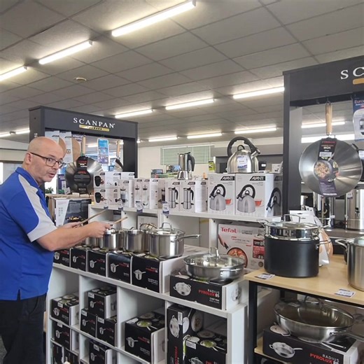 Hey, hey, hey, are you after some quality branded pots and pans? Check out the video to see what’s on offer! No need to travel out of town, if you can't se it in store, just ask for it! Thanks for shopping local and keeping our doors open, Miriam, Jazmine, Joey and Luke Applianceplus Tokoroa 206 Mannering Street, Tokoroa 07 886 8000 tokoroa@applianceplus.co.nz | Applianceplus Tokoroa