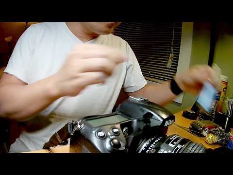 Replace NIKON D300 D300S Top Outer LCD Screen Display