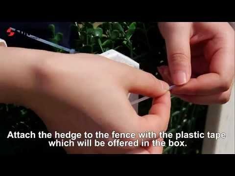 How To Install Artificial Hedges (Boxwood Hedge)?