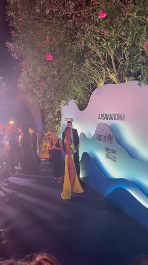 Luisaviaroma x Unicef gala in Capri 💛