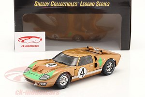 Ford GT-40 MK II #4 24h LeMans 1966 Hawkins, Donohue 1:18 ShelbyCollectibles