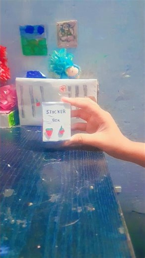 how to make this sticker box