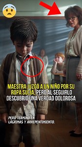 749K views · 14K reactions | Una maestra juzgó a un niño por su ropa sucia, Pero Al Seguirlo Descubrió Una Verdad Que Cambió Su Vida Para Siempre. . . . #reflexion #reflexiones #reelsvideoシ #reelsvideo #historia #reelsviralfb #Historias #HistoriasDeVida #reelsviralシ #reels #reels2024 #reels2025 #fypシ゚ #viral #reflexionesdevida | Cracks Invictos | Facebook