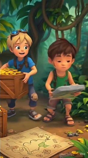 #KidsAdventure #TreasureHunt #FamilyStory #KidsStory #VillageMystery