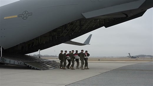 Watch a fallen marine return home for the last time