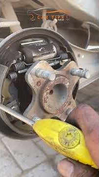 Suzuki Alto Brake Service & Hand Brake Adjustment #automobile #automechanic #mechanic #carrepair