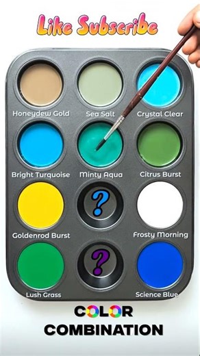 💚🩵💛💙 Passionberry Dreams & Gold,Turquoise,lush Grass — A Perfect Color Fusion! ✨ #colors #relaxing