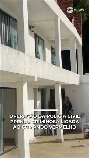 Operação da Polícia Civil prende criminosa ligada ao Comando Vermelho