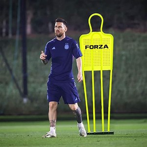 FORZA Soccer Free Kick Training Mannequin [Mini/Junior/Senior] | Durable PVC Training Dummies with Steel Ground Spikes - Optional Carry Bag