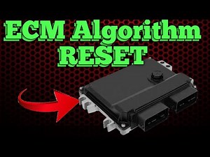 HOW TO RESET ECU ALGORITHM | HOW TO RESET ECM CONTROL MODULE