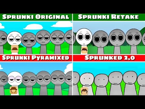 My Sprunki: Mix all Sprunki Original vs Sprunki Retake vs Sprunki Pyramixed vs Sprunked 2.0 .(P12)
