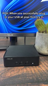 159K views · 165 reactions | Watch me plug in the #USB in one go. ​ What's not to love about the #ASUS #MiniPC! | ASUS | Facebook