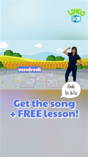 Primary French Days of the week song for Kids! Active & fun brainbreak song!