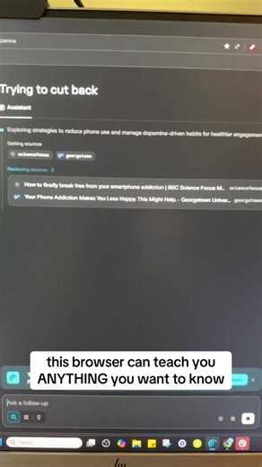 Students: Unlock 1 year of Perplexity Pro Comet Access FREE—limited time!🚀 🚀 How to redeem: ☄️ Download Comet 🌐 Create an account with your .edu email 🎓 Verify student status #Comet #College #StudyHack #PerplexityAI #CometBrowser #AI #Productivity #StudyTok #Study #Student | Perplexity AI