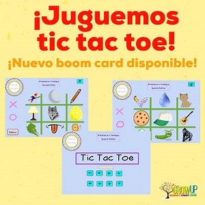 Tic Tac Toe Sonidos oclusivos, vibrantes y liquidos Speech Sounds/Artic Spanish