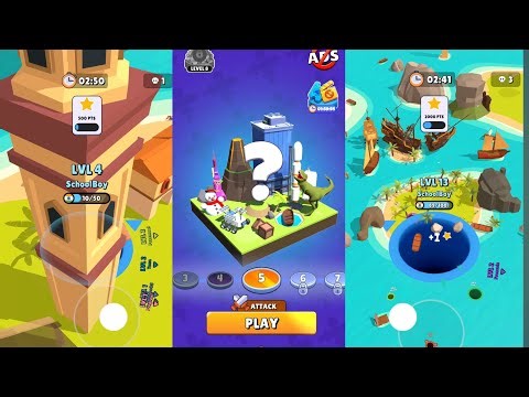 Hole.io New update all map unlocking Android-ios Gameplay! #2