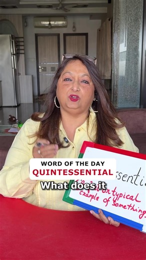 ✨ Word of the Day: QUINTESSENTIAL ✨