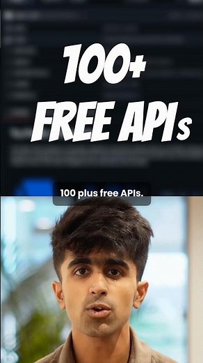 GitHub repo with 100+ API