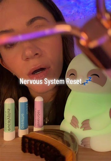 Little nervous system reset to help you relax 💤 #asmr #asmrsounds #asmrvideo #relax #fyp