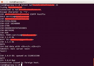 筆記 - 用 Telnet 連接 SMTP 測試發信
