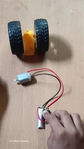 How to works bo gear Dc motor with wheels | #shorts #dcmotor