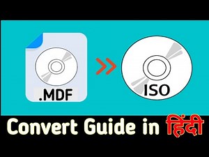 How To Convert MDF To ISO || Easiest Method to Convert MDF to ISO | MDF file issue {SOLVED}