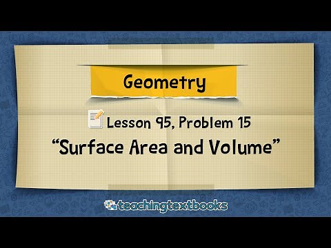 How To Calculate The Surface Area And Volume Of A Rectangular Solid (Geometry Lesson)