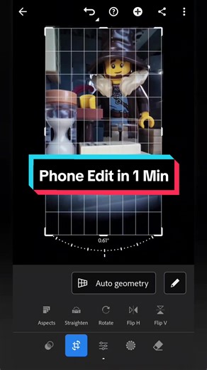 Edit LEGO Photos in 1 Minute with Lightroom Mobile
