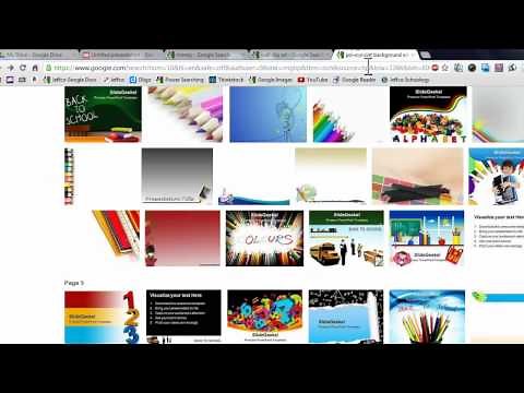 Create a Google Presentation