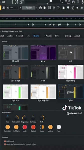 COMO CAMBIAR EL COLOR AL FL STUDIO 21 🔥🔥🔥 FL studio en su más reciente versión permite modificar el color a gusto para poder tener un ambiente de trabajo más agradable. tu ya tienes la última versión de FL studio? #fl #flstudio #producer #producertok #beatmakers #daw #productor #mix #mixigaming #tutorial #produccionmusical #mezclaymastering #beats #vocal