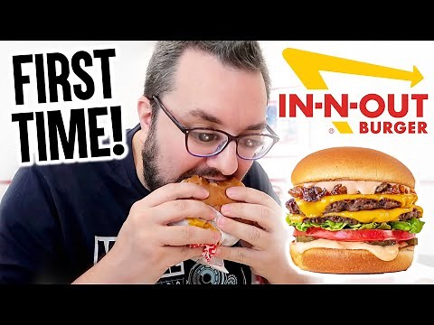 🇺🇸 In-N-Out Burger (First Time Review) in Los Angeles, CA 🍔 🍟