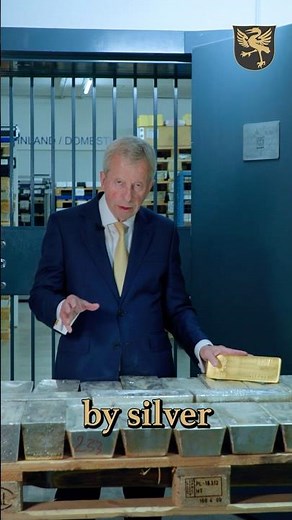 This GOLD BAR is worth more than 22,000oz of SILVER － Egon von Greyerz #gold #silver